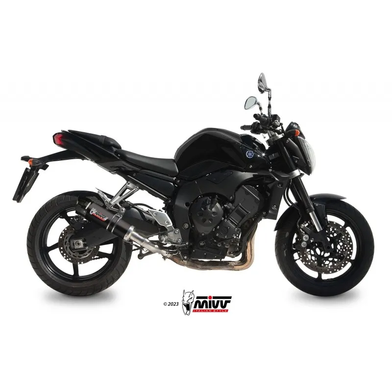 EXHAUST MIVV GP YAMAHA FZ1 FAZER 2006-2015, DEKAT BLACK/CARBON