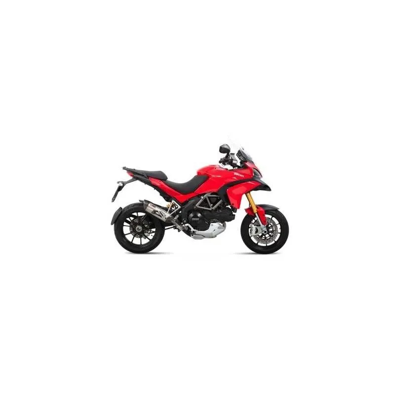 EXHAUST MIVV SUONO DUCATI MULTISTRADA 1200/S 2010-2014, DEKAT STEEL/CARBON