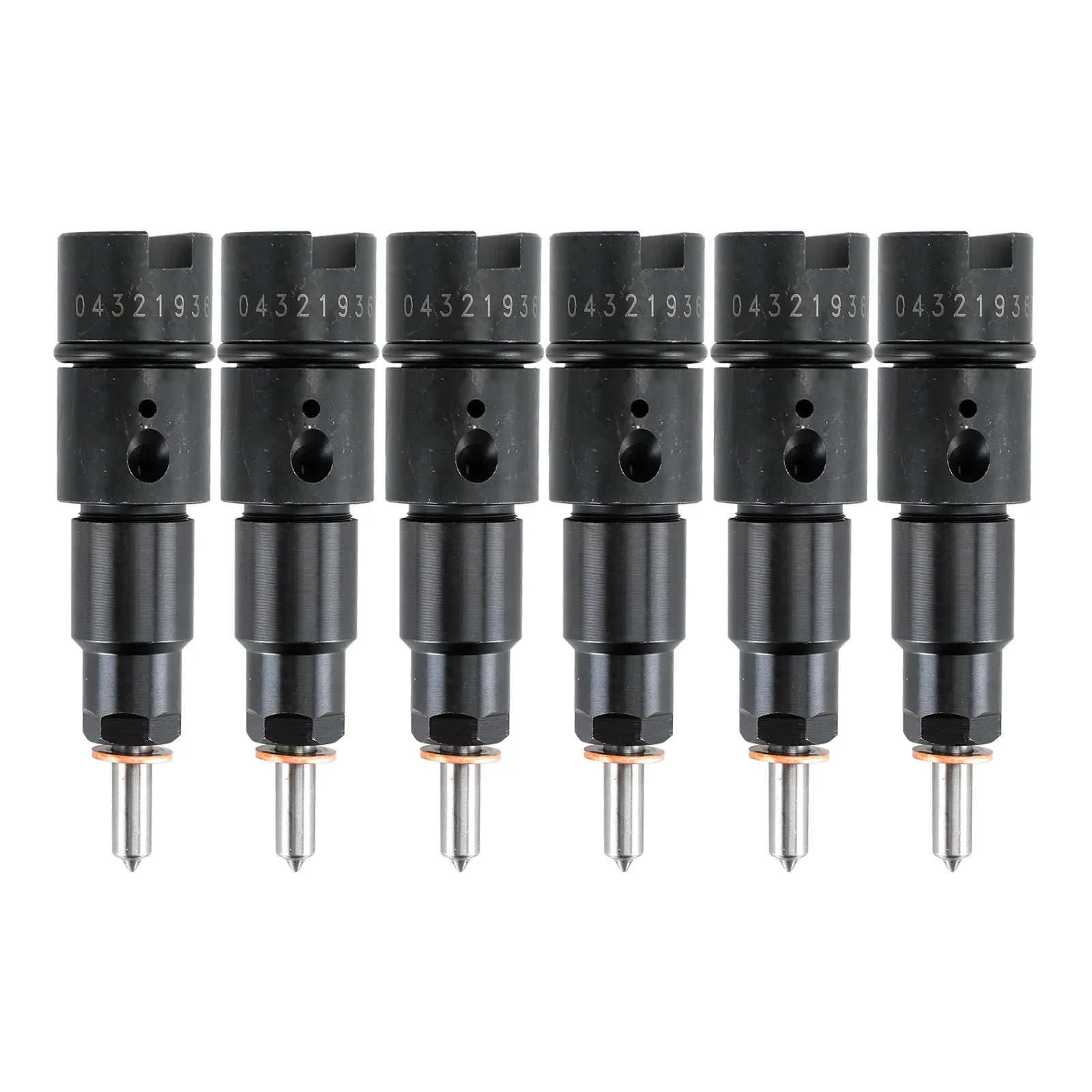 1998-2002 Dodge Cummins 5.9L 40-50 HP 6 injecteurs de carburant 0432193635 RV275 Fedex Express