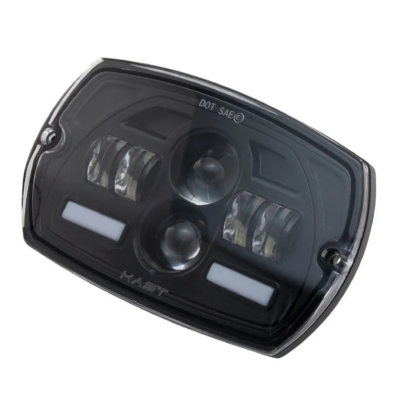 Fanale ITALKAST fanale LED a forma di trapezio Ø 90 x 140 mm