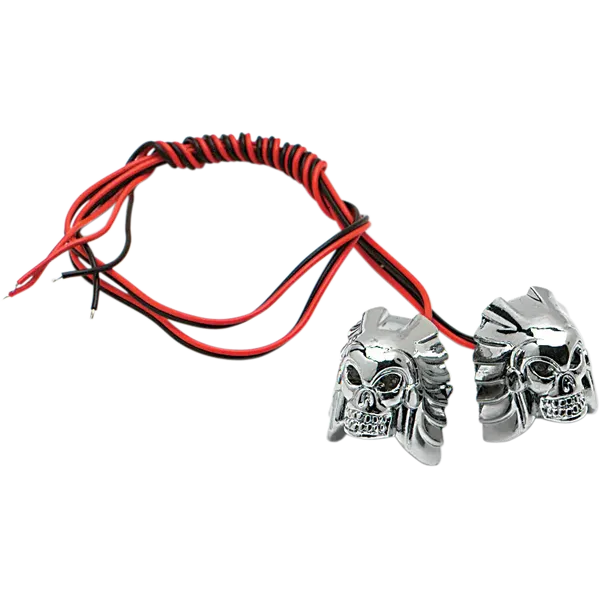 Viti di montaggio per portatarga LED con teschio-259140