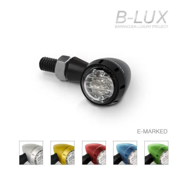 Frecce a led Barracuda modello S-LED B-LUX (omologate E11 - COPPIA)