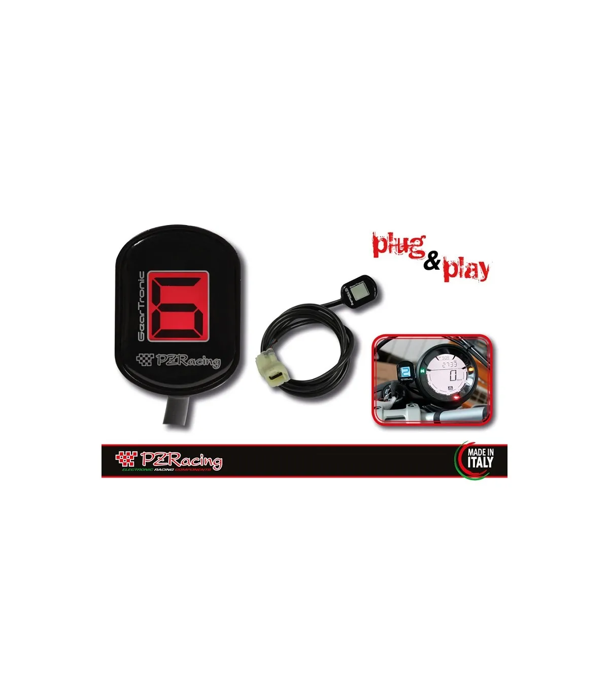 Gear Tronic ZERO PZRacing Kawasaki Ninja 300 - 400