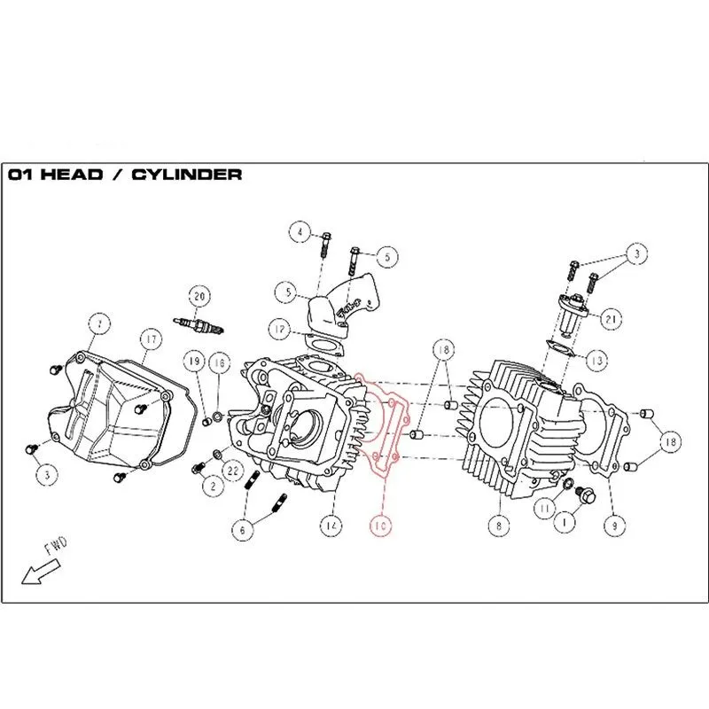Guarnizione Testa Cilindro In metallo DAYTONA 66mm - 86440