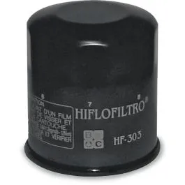 HIFLO HF303 OIL FILTER SPIN-ON PAPER GLOSSY BLACK