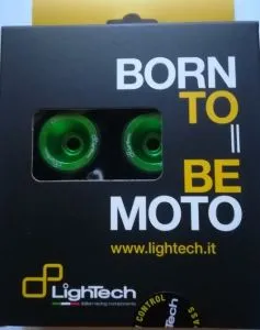 Protezione Perni Ruota verde Lightech ARKA101VER KAWASAKI ZX6R - ZX10R 11-20