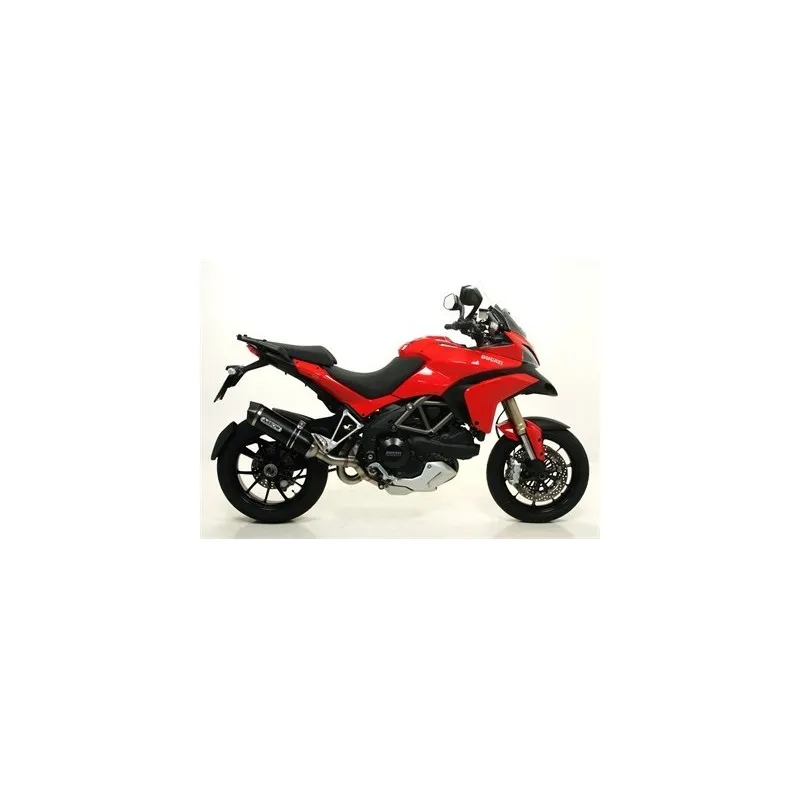 IMPIANTO DI SCARICO COMPLETO ARROW RACE-TECH DUCATI MULTISTRADA 1200 2013-2014, ALLUMINIO DARK, DEKAT