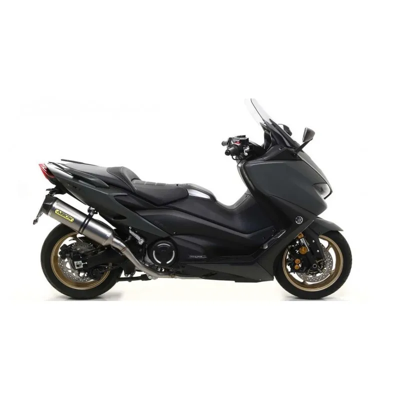 IMPIANTO DI SCARICO COMPLETO ARROW THUNDER YAMAHA T-MAX 560 2022-2024, ALLUMINIO/CARBONIO, CATALIZZATO