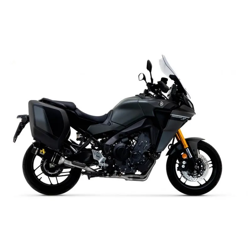 IMPIANTO DI SCARICO COMPLETO ARROW THUNDER YAMAHA TRACER 9 2023-2024, ALLUMINIO DARK/CARBONIO, DEKAT