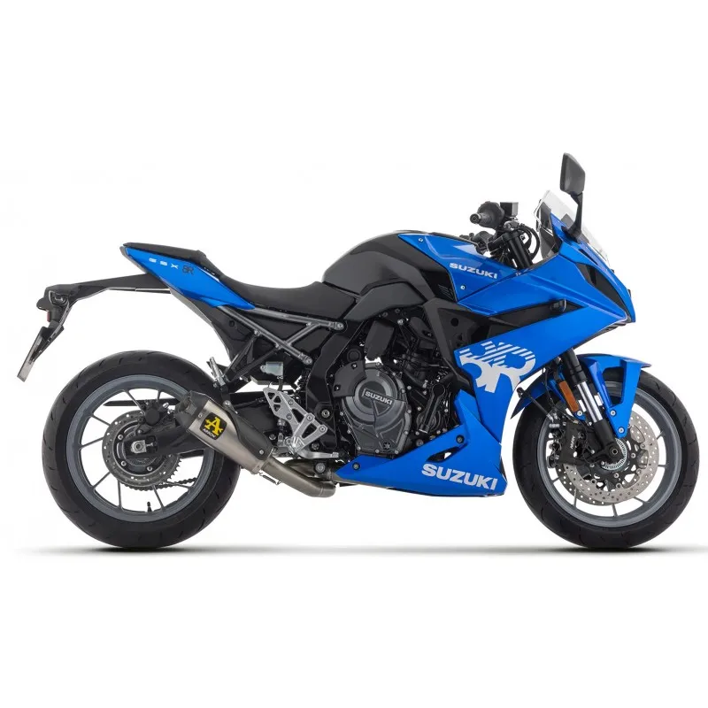 IMPIANTO DI SCARICO COMPLETO ARROW WORKS SUZUKI GSX-8R 2024 (EURO 5+), TITANIO/CARBONIO, CATALIZZATO