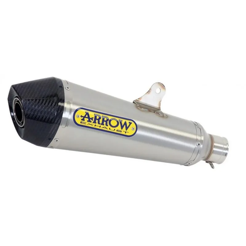 IMPIANTO DI SCARICO COMPLETO BASSO ARROW X-KONE YAMAHA TRACER 7 2023-2024, ACCIAIO DARK/CARBONIO, CATALIZZATO