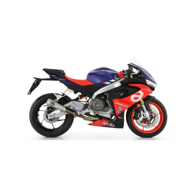 IMPIANTO DI SCARICO COMPLETO RACING ARROW COMPETITION EVO PRO-RACE APRILIA TUONO 660 FACTORY 2022-2024, FULL TITANIO/MESH
