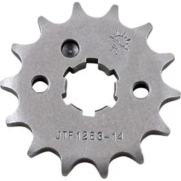 JT SPROCKETS JTF1263.14 FRONT REPLACEMENT SPROCKET 14 TEETH 420 PITCH NATURAL STEEL
