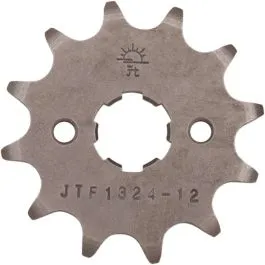 JT SPROCKETS JTF1324.12 FRONT REPLACEMENT SPROCKET 12 TEETH 520 PITCH NATURAL STEEL