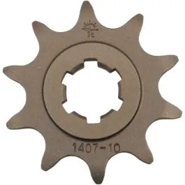 JT SPROCKETS JTF1407.10 FRONT REPLACEMENT SPROCKET 10 TEETH 520 PITCH NATURAL STEEL