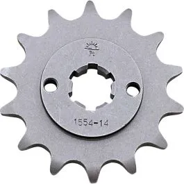 JT SPROCKETS JTF1554.14 FRONT REPLACEMENT SPROCKET 14 TEETH 520 PITCH NATURAL STEEL