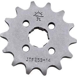 JT SPROCKETS JTF253.14 FRONT REPLACEMENT SPROCKET 14 TEETH 420 PITCH NATURAL STEEL