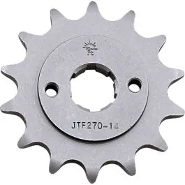 JT SPROCKETS JTF270.14 FRONT REPLACEMENT SPROCKET 14 TEETH 520 PITCH NATURAL STEEL