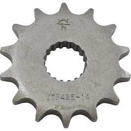 JT SPROCKETS JTF426.14 FRONT REPLACEMENT SPROCKET 14 TEETH 428 PITCH NATURAL STEEL