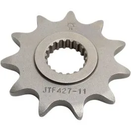 JT SPROCKETS JTF427.11 FRONT REPLACEMENT SPROCKET 11 TEETH 520 PITCH NATURAL STEEL