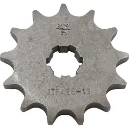 JT SPROCKETS JTF428.13 FRONT REPLACEMENT SPROCKET 13 TEETH 428 PITCH NATURAL STEEL