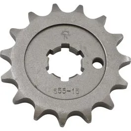 JT SPROCKETS JTF555.15 FRONT REPLACEMENT SPROCKET 15 TEETH 428 PITCH NATURAL STEEL