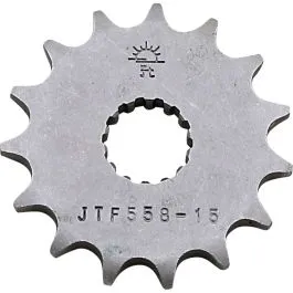 JT SPROCKETS JTF558.15 FRONT REPLACEMENT SPROCKET 15 TEETH 428 PITCH NATURAL STEEL