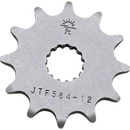 JT SPROCKETS JTF564.12 FRONT REPLACEMENT SPROCKET 12 TEETH 520 PITCH NATURAL STEEL