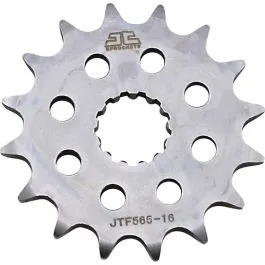 JT SPROCKETS JTF565.16 FRONT REPLACEMENT SPROCKET 16 TEETH 520 PITCH NATURAL STEEL