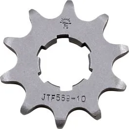 JT SPROCKETS JTF569.10 FRONT REPLACEMENT SPROCKET 10 TEETH 520 PITCH NATURAL STEEL