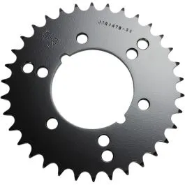 JT SPROCKETS JTR1478.34 REAR REPLACEMENT SPROCKET 34 TEETH 520 PITCH NATURAL C49 HIGH CARBON STEEL