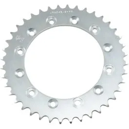 JT SPROCKETS JTR245/2.40 REAR REPLACEMENT SPROCKET 40 TEETH 520 PITCH NATURAL C49 HIGH CARBON STEEL