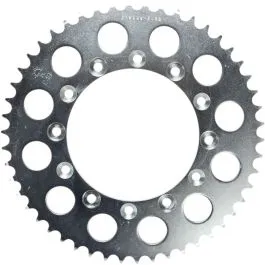 JT SPROCKETS JTR245/2.50 REAR REPLACEMENT SPROCKET 50 TEETH 520 PITCH NATURAL C49 HIGH CARBON STEEL