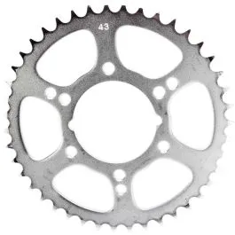 JT SPROCKETS JTR499.43 REAR REPLACEMENT SPROCKET 43 TEETH 530 PITCH NATURAL STEEL