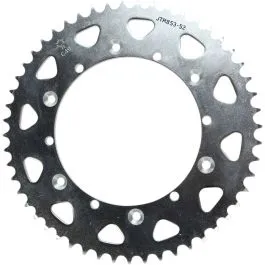 JT SPROCKETS JTR853.52 REAR REPLACEMENT SPROCKET 52 TEETH 520 PITCH NATURAL STEEL