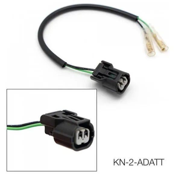 Adattatori Cavi Barracuda per Kawasaki per impianto led di serie (Coppia)