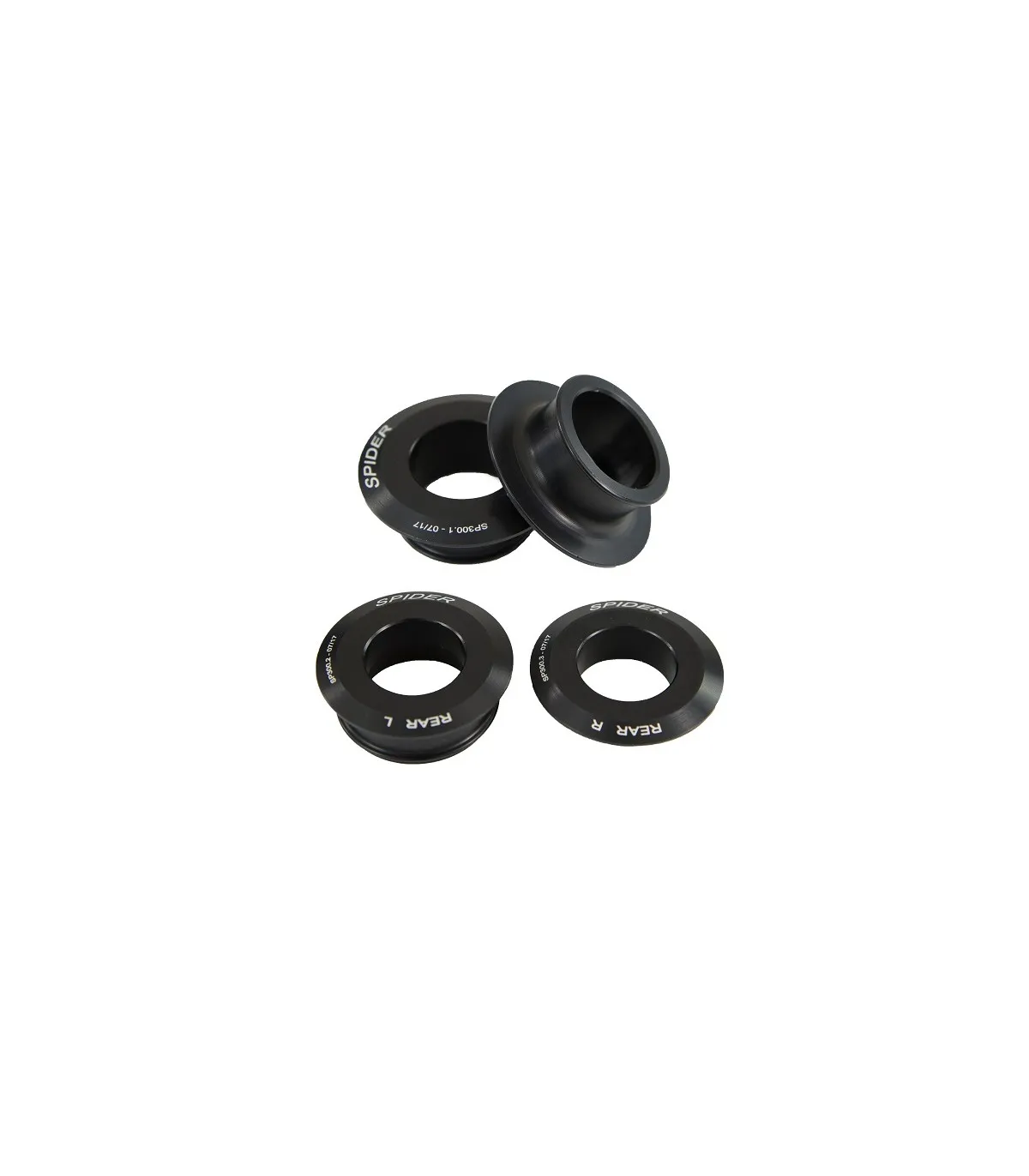 KIT BOCCOLE RUOTE CON BLOCCAGGIO SU PARAOLI PER CAMBIO RAPIDO DUCATI PANIGALE