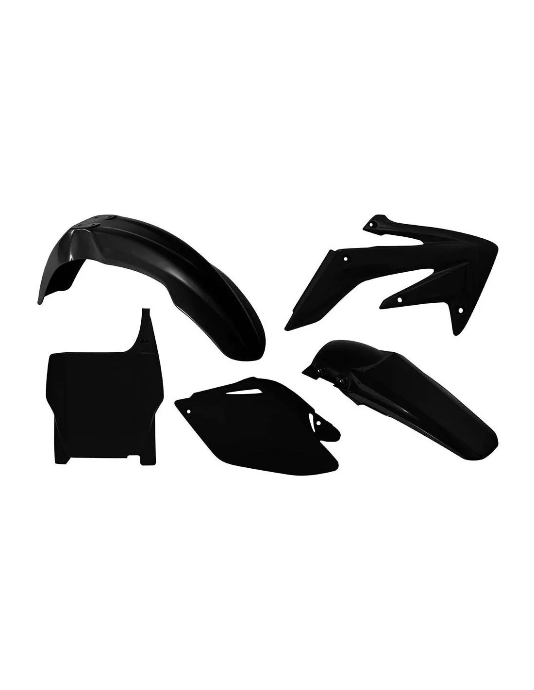 Kit plastiche motocross Racetech Honda nere