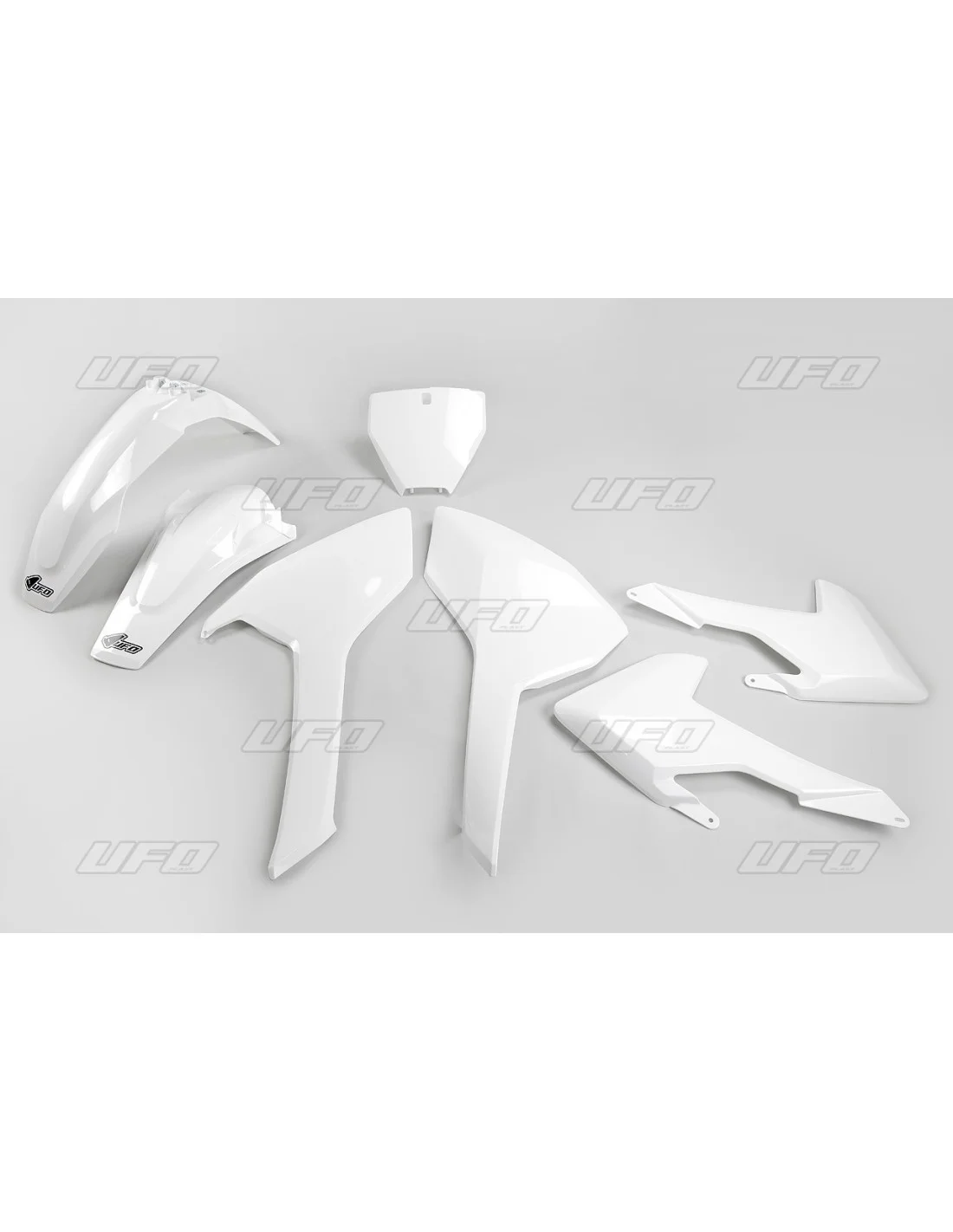 Kit plastiche motocross Ufo (5pz) husqvarna bianco