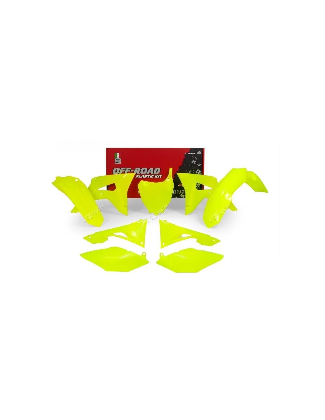 Kit plastiche Racetech Honda CRF250 2018 - CRF450 2017-018 Giallo FLuo