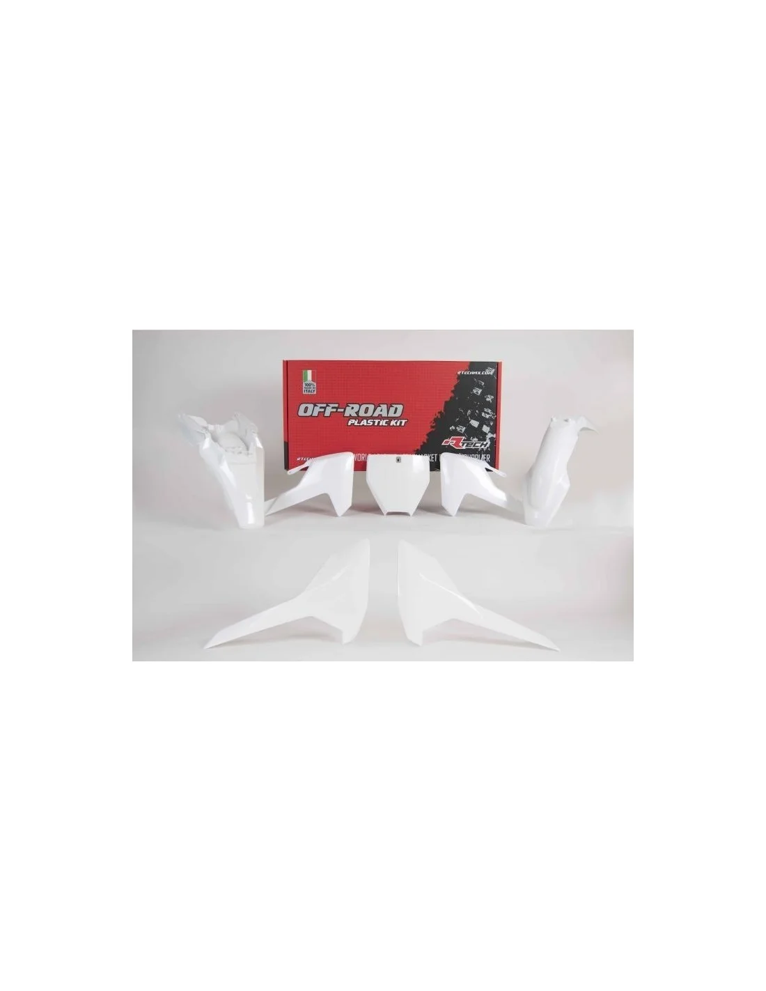 Kit plastiche Rtech | Husqvarna TC 65 2017-2023 bianche