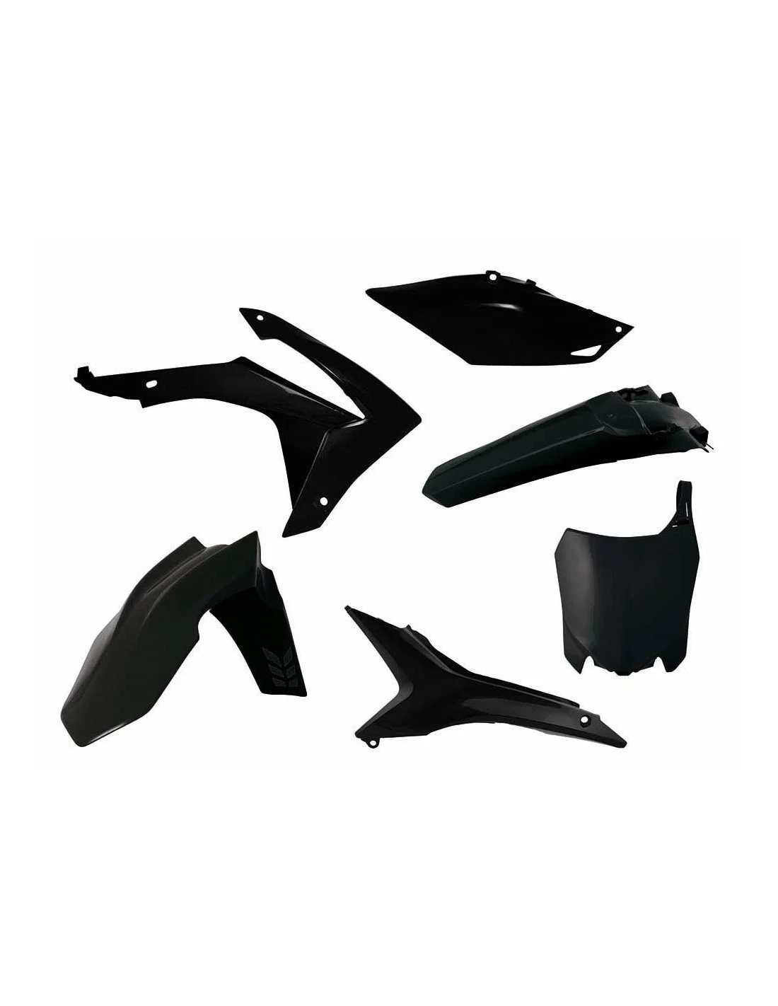 Kit plastiche Rtech "nero" | Honda CRF 250 14-17 CRF 450 13-16