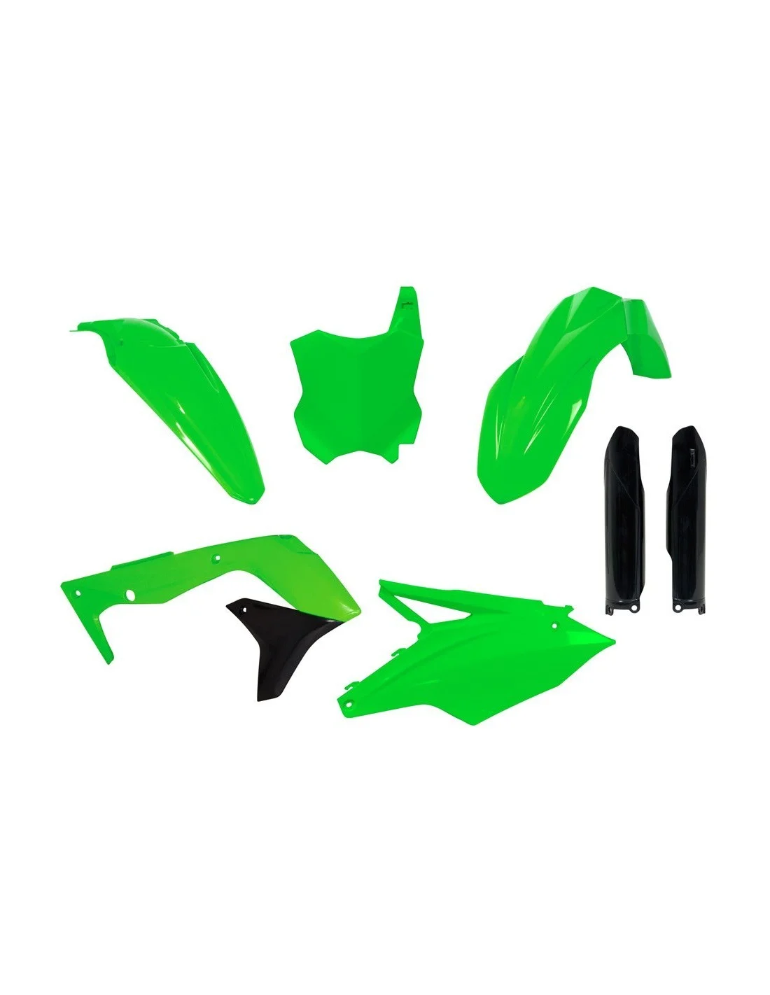 Kit Plastiche Verde Fluo KXF 450 16-18 Racetech