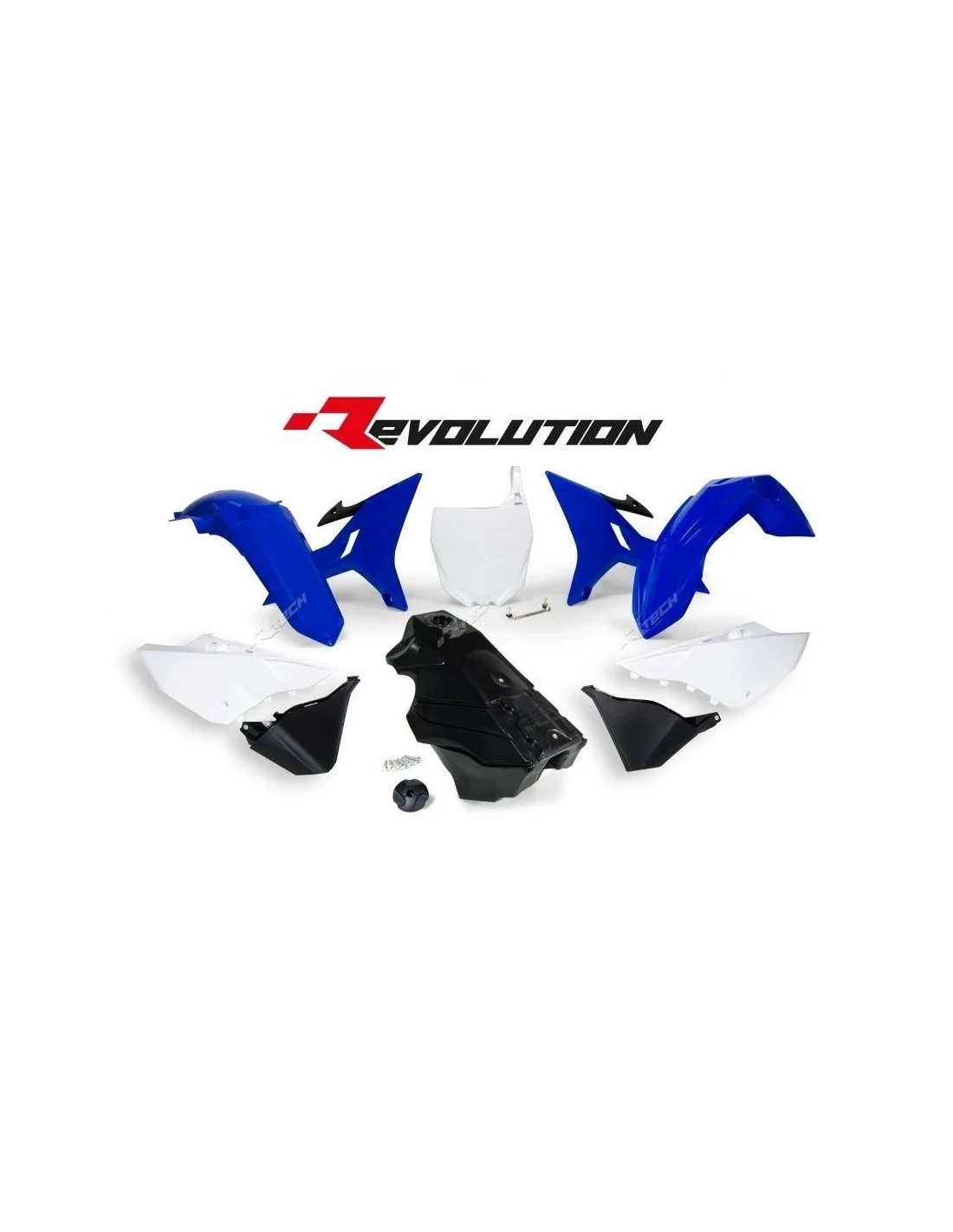 Kit plastiche YZ Revolution Racetech-blu