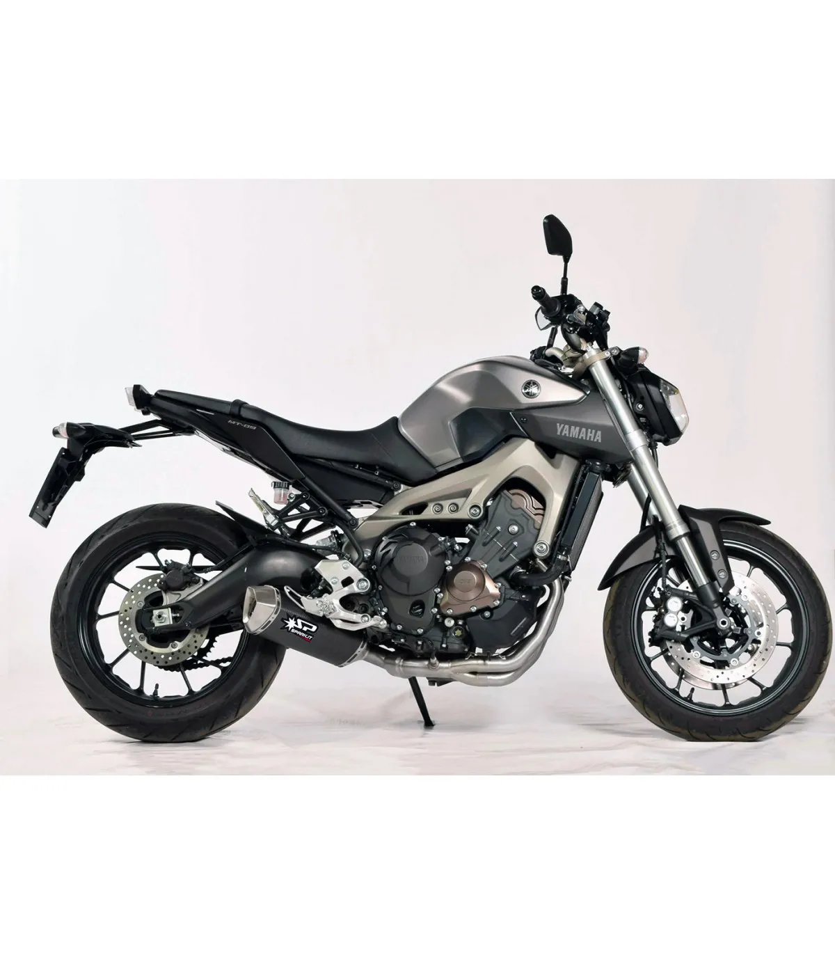 KIT SCARICO COMPLETO NERO CON SILENZIATORE GRID-O SPARK YAMAHA MT-9 2013-2020