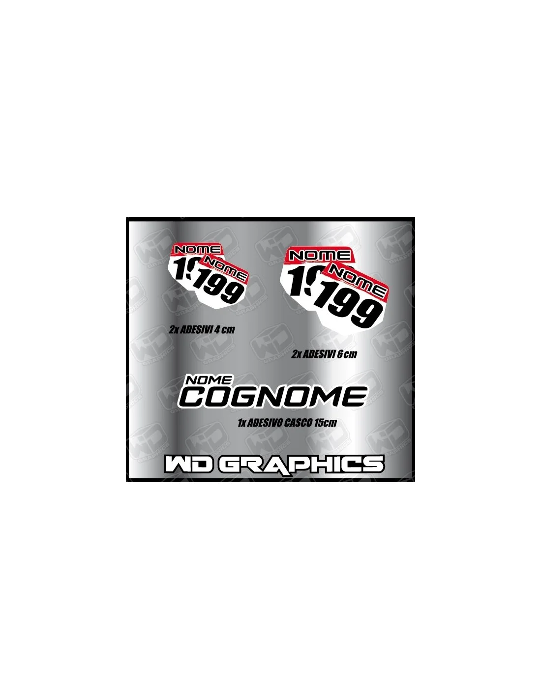 Kit Tabelline e Casco