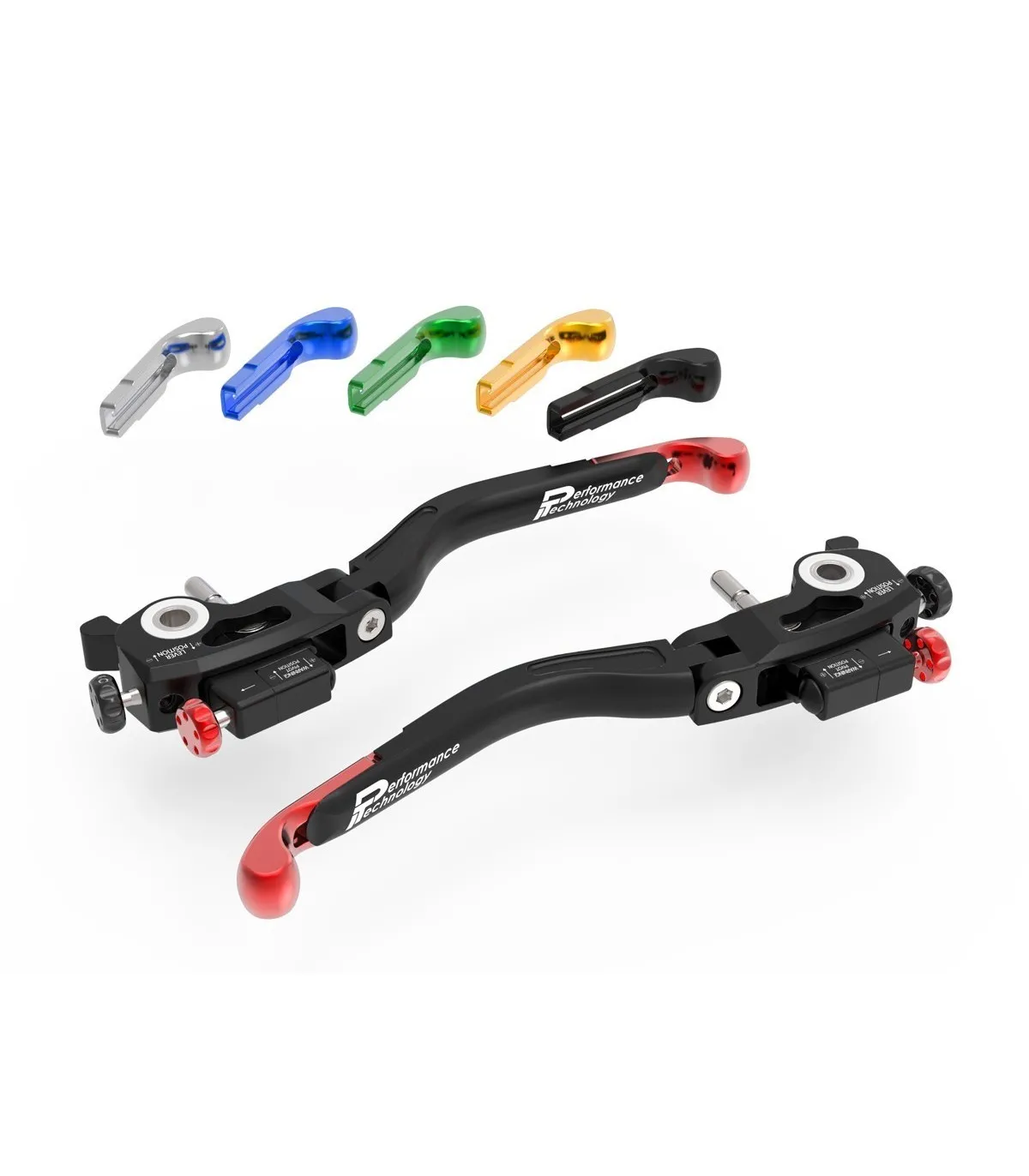 L01 ULTIMATE - LEVE FRENO / FRIZIONE REGOLABILI DOPPIA REGOLAZIONE