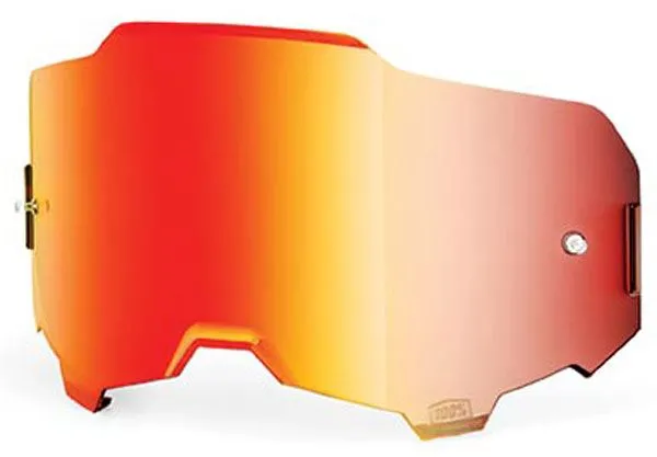 Lente 100% Armega Specchiata Mirror Red