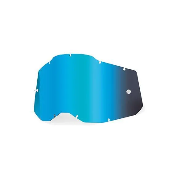 Lente 100% per Strata 2 Accuri 2 Racecraft 2 Specchiata Mirror Blue