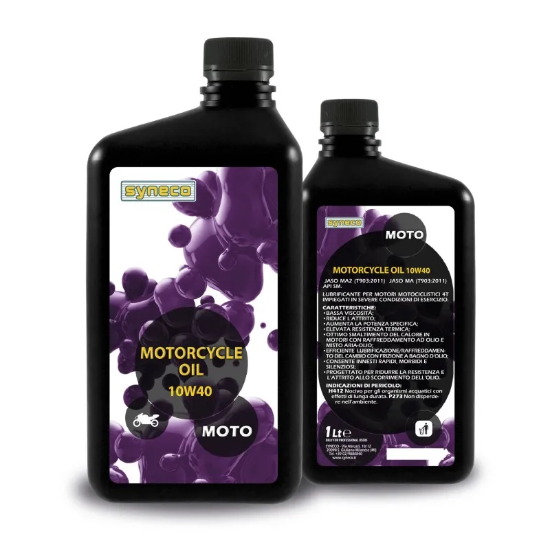 Motorcycle oil 10w40